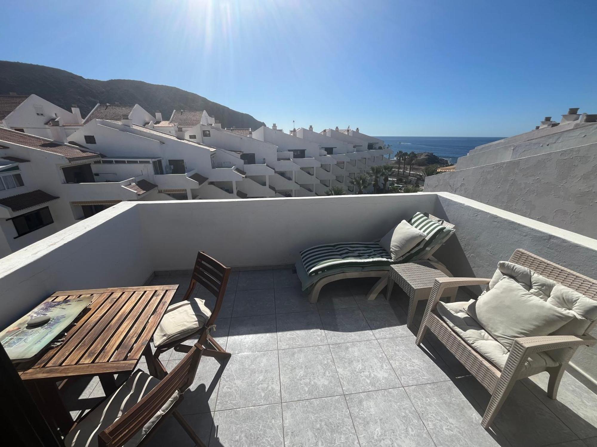 Sea View Penthouse With Large Terrace Appartement Los Cristianos  Buitenkant foto